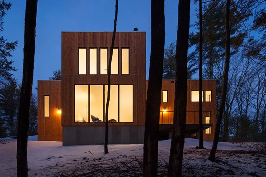 Photo 2 of 5 of Modern Architect Cabin with Three Bedrooms