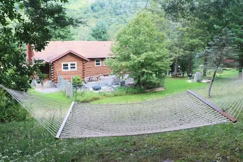 Photo 2 of 7 of Log Home With Fireplace & Outdoor Sauna