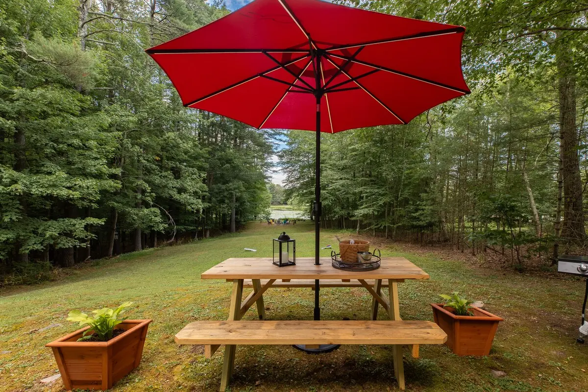 Photo 4 of 5 of Special: Pond Views, Backyard Dining