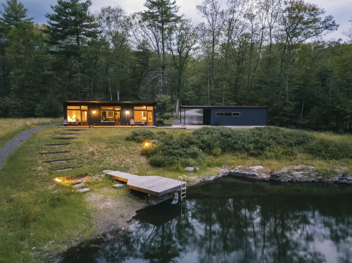 Photo 2 of 5 of Pond House with Private Water View