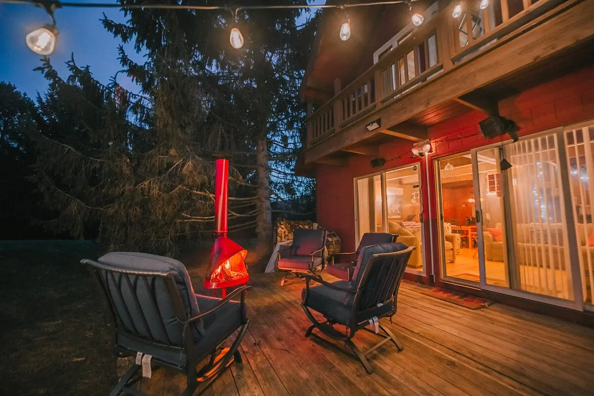 Photo 3 of 3 of Cozy Mountain Chalet with Hot Tub