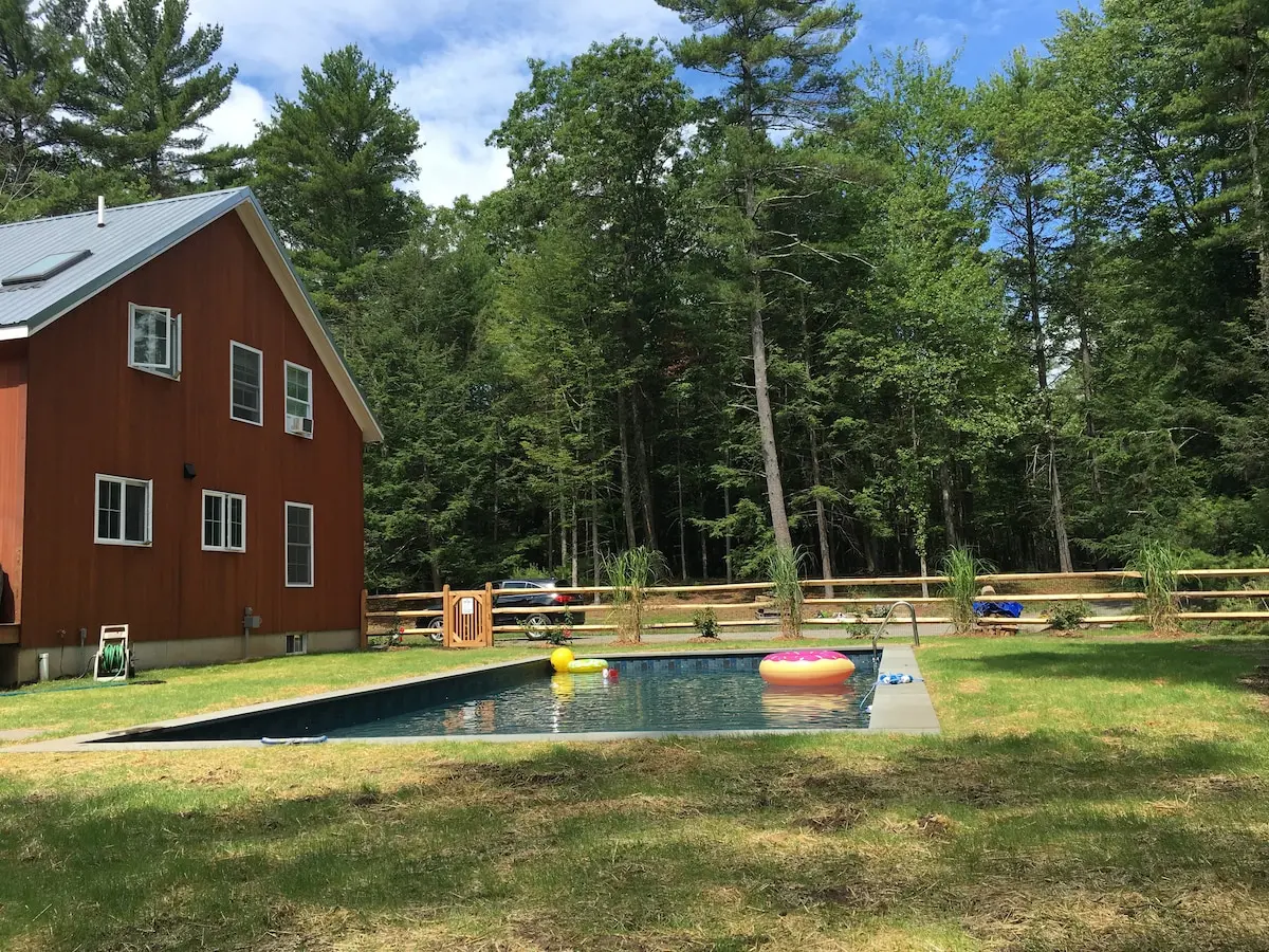 Photo 2 of 4 of Modern Farmhouse in the Woods