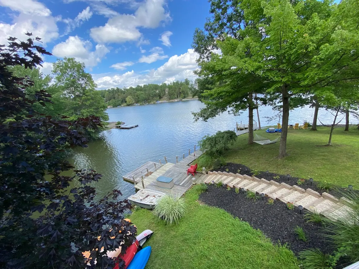 Photo 3 of 5 of Lakefront Home with Fireplace and Kayaks